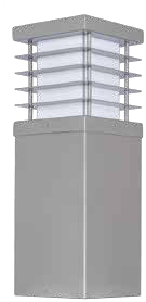BA 172-675 Modern Kare Bollard Aydınlatma