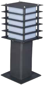 BA 172-678 Modern Kısa Bollard Aydınlatma